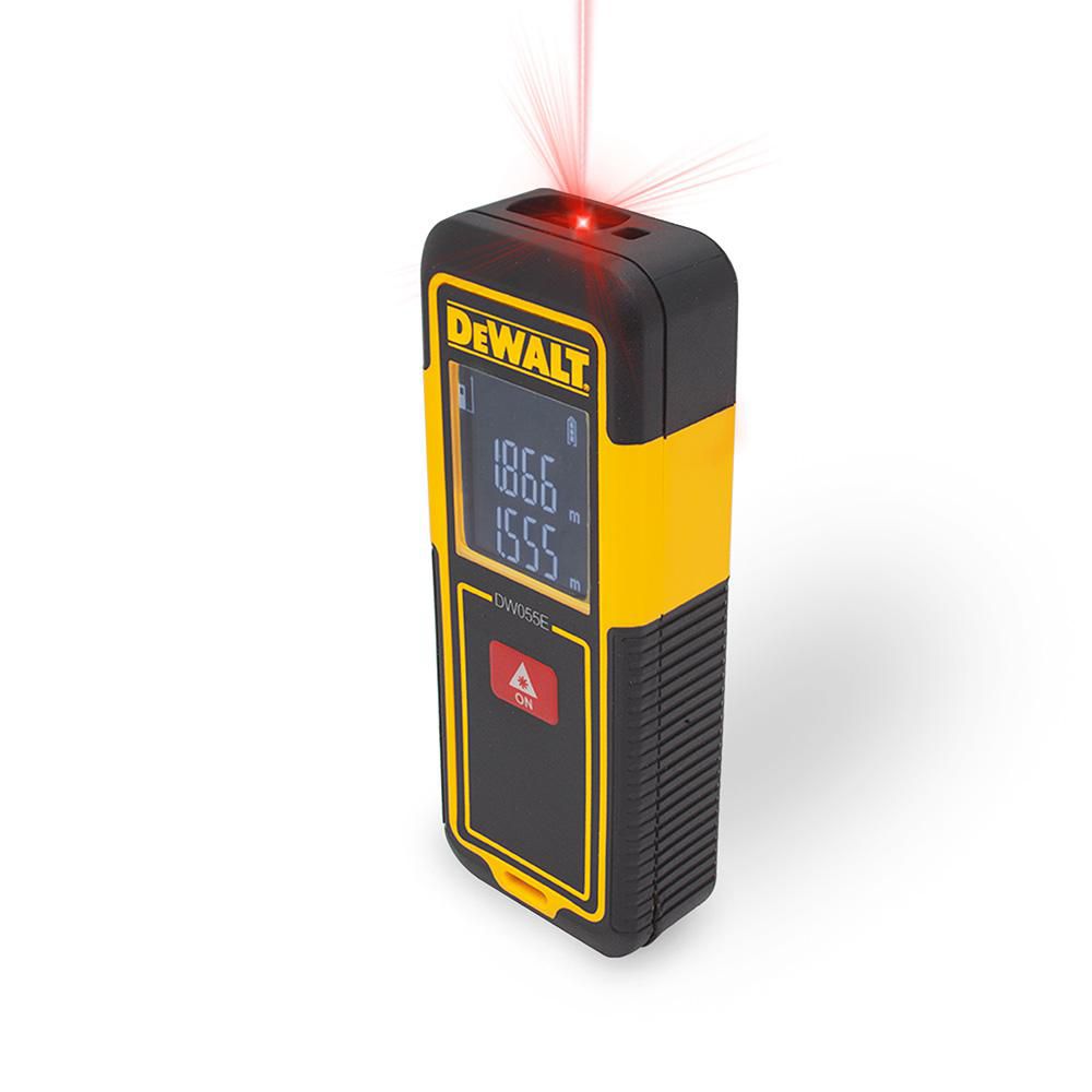 DEWALT DW055E 55 Feet Laser Distance Measurer The Home Depot Canada