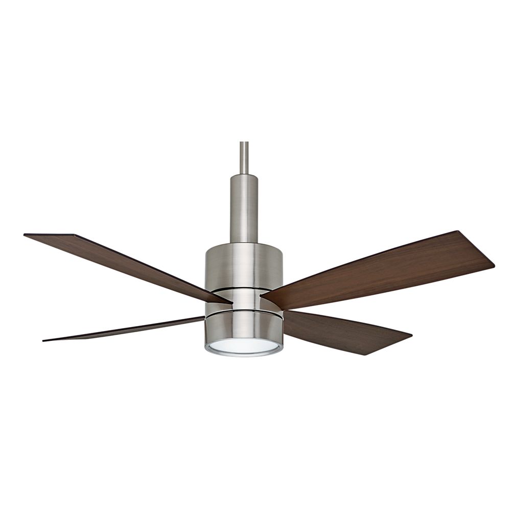 Casablanca Bullet 54 Inch Brushed Nickle Indoor Ceiling Casablanca Bullet 54 Inch Brushed Nickle Indoor Ceiling Fan With 4 Sd Wall Mount Control The Home Depot Canada