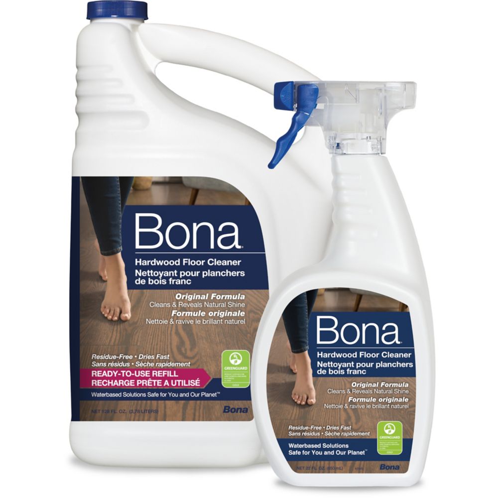 Hardwood Floor Cleaner Refill with Free Cleaner, 651ml