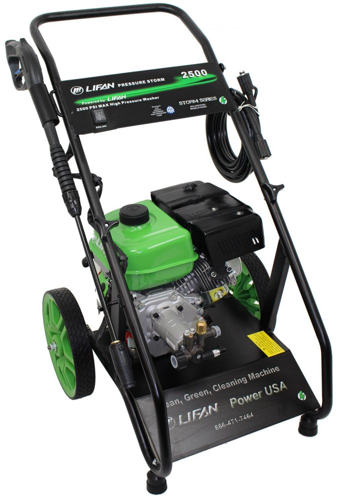 Pressure Storm Series 2500 PSI 2.0 GPM Recoil Start Gas Pressure Washer with AR Axial Cam Pump Pressure Storm Series 2500 PSI 2.0 GPM Recoil Start Gas Pressure Washer with AR Axial Cam Pump