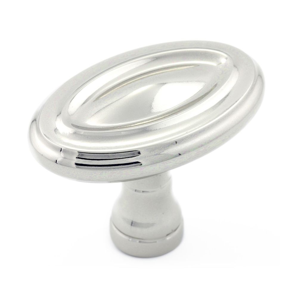 Richelieu Transitional Metal Knob Brushed Nickel Mascouche Collection