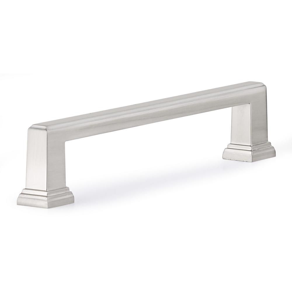 Richelieu Transitional Metal Pull 6 516 In 160 Mm Ctoc Brushed Nickel Mirabel Collection 2604