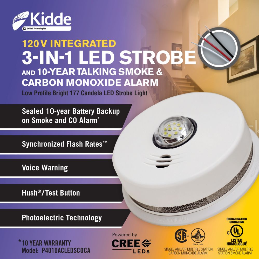 smoke and carbon monoxide detector