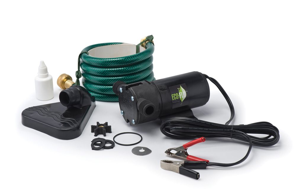 ECOFLO Portable Utility Pump, 350GPH, 12V DC The Home Depot Canada