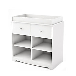 Little Jewel Changing Table, Pure White