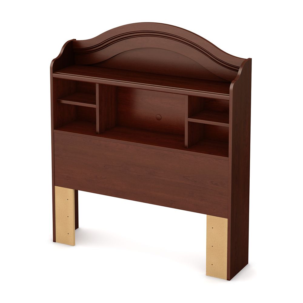 South Shore Summer Breeze Twin Bookcase Headboard (39 Inch), Royal