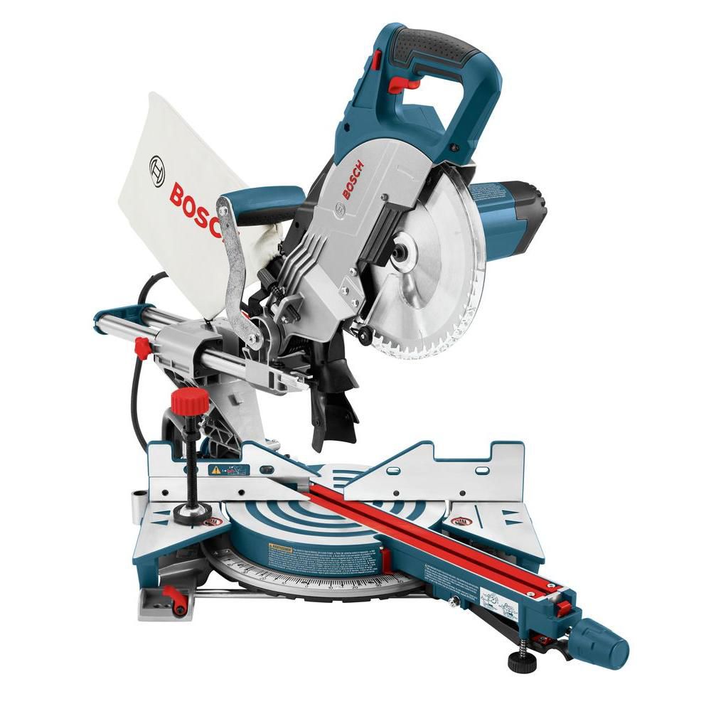 Bosch 81/2 inch Single Bevel Sliding Compound Miter Saw The Home