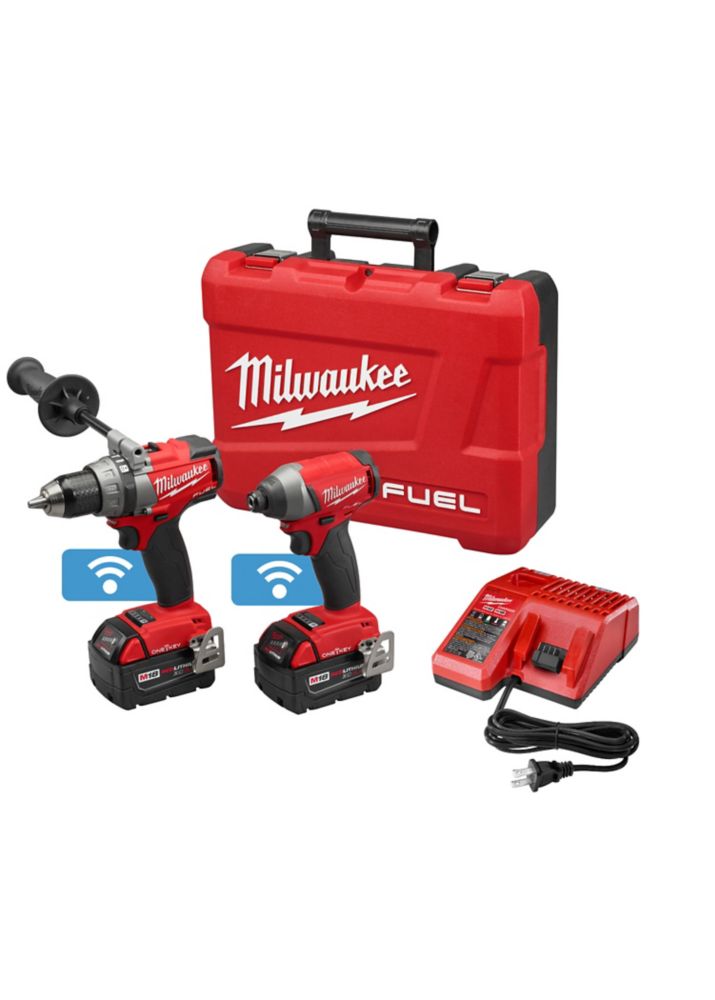 Milwaukee Tool Ensemble de 2 outils combinés M18 FUELMC avec ONEKEYMC
