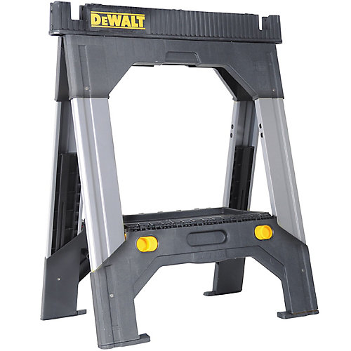 DEWALT Adjustable Metal Legs Sawhorse | The Home Depot Canada