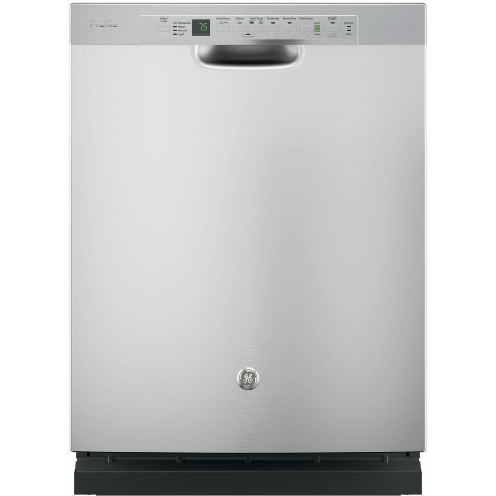 Bosch 23.5inch 44 dBA FrontControl Dishwasher in Stainless Steel with