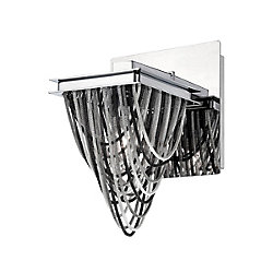 Wasaga Collection, 1-Light Chrome Wall Sconce