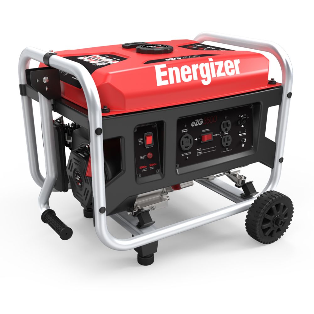 Energizer Ezg3500 3500w Portable Generator The Home Depot Canada