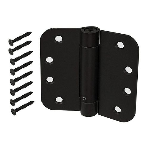 Everbilt 3inch Iron Black Door Hinge for 1 3/4inch Thick Door (2Pack