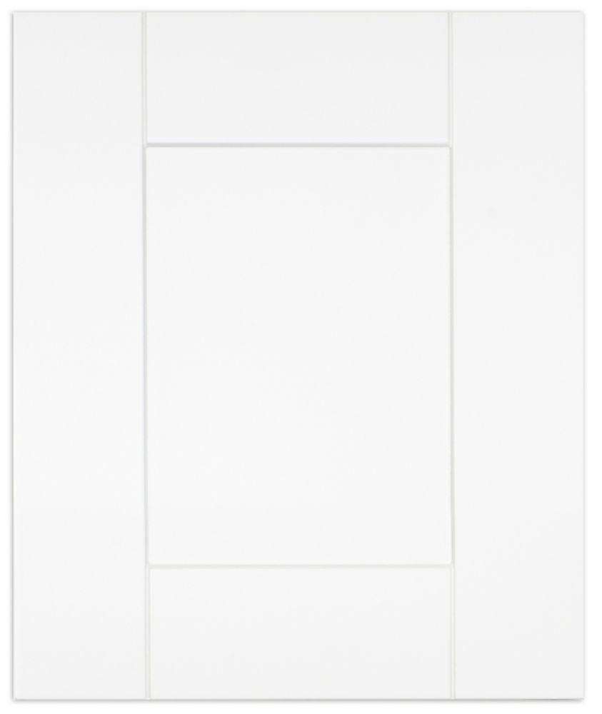 Oxford Porte 15"x18" Thermoplastique blanc mat