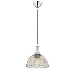 Filo Collection, 1-Light Medium Chrome Pendant