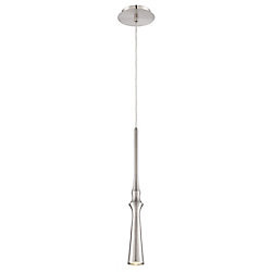 Cani Collection, 1-Light Satin Nickel Pendant
