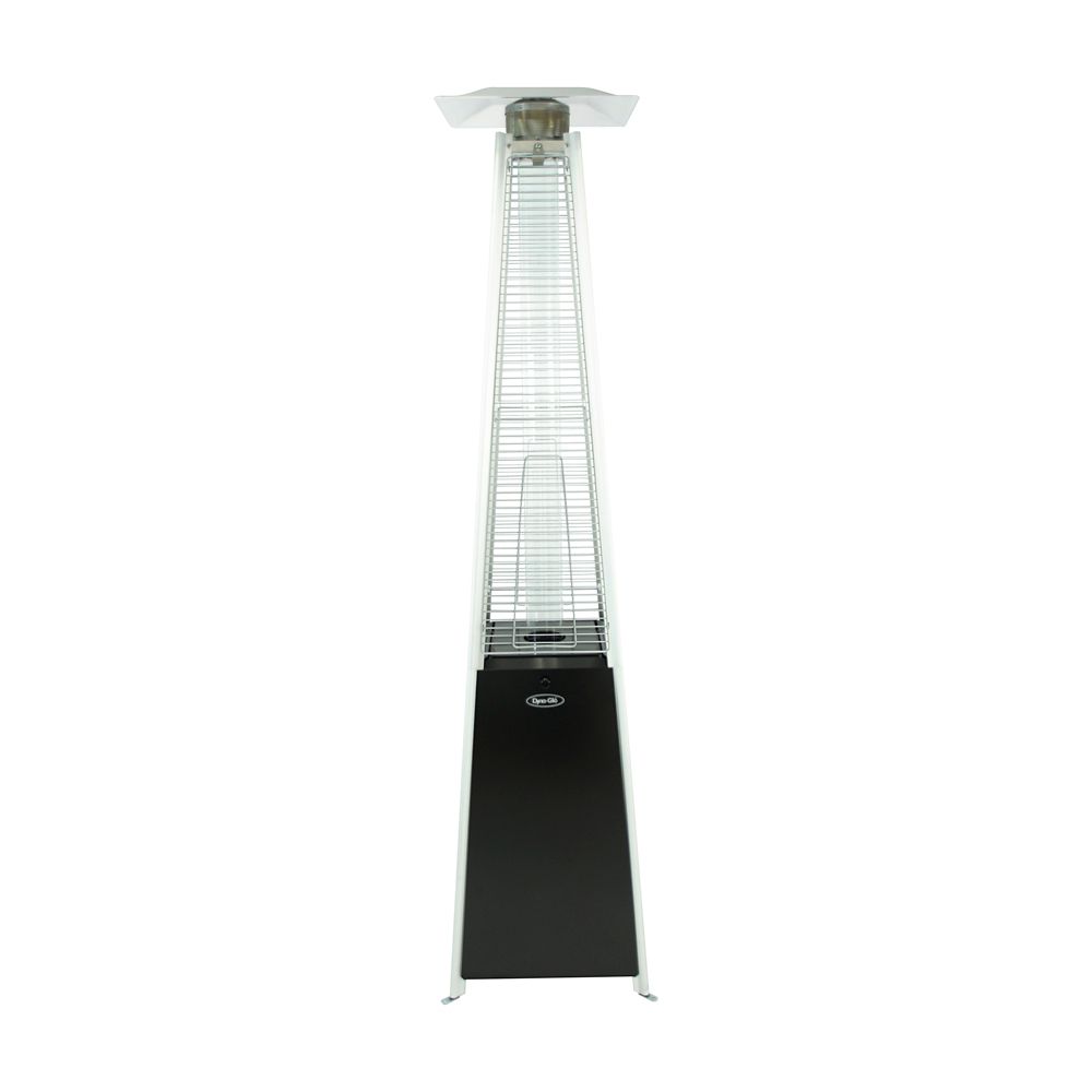 Garden Sun Table Top Patio Heater The Home Depot Canada 42 000 Btu Pyramid Flame Patio Heater In Black