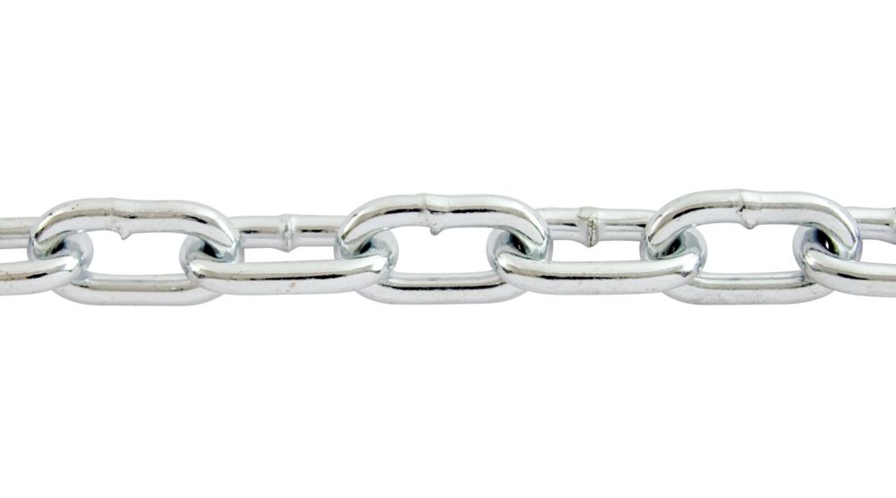 Everbilt 3/16 inch x 100 ft. Galvanized Grade 30 G30 Proof Coil Chain