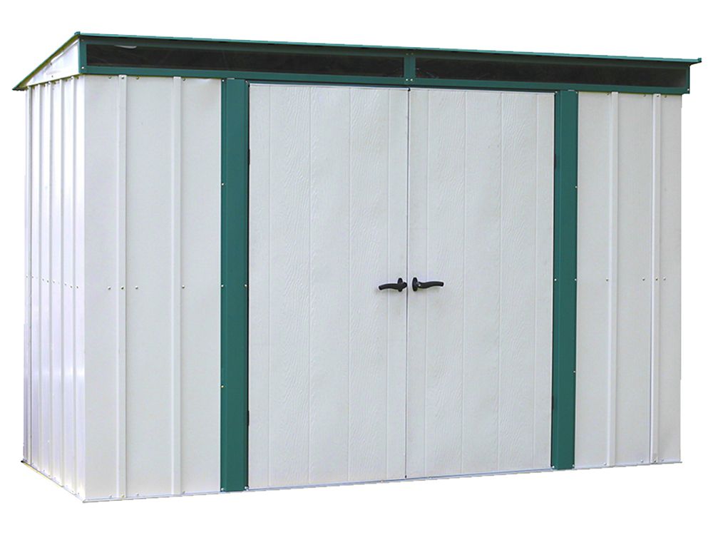 Arrow Euro-Lite 10 ft. x 4 ft. Pent Roof Window Shed | The 