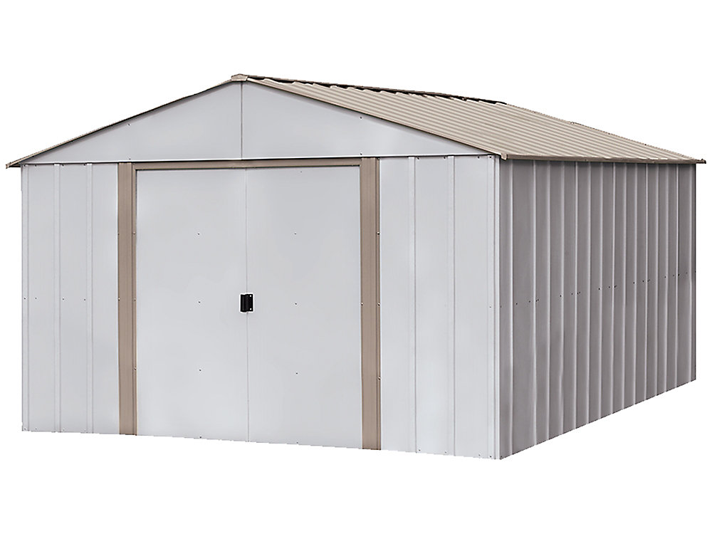 Arrow Oakbrook 10 ft. x 14 ft. Steel Storage Shed | The