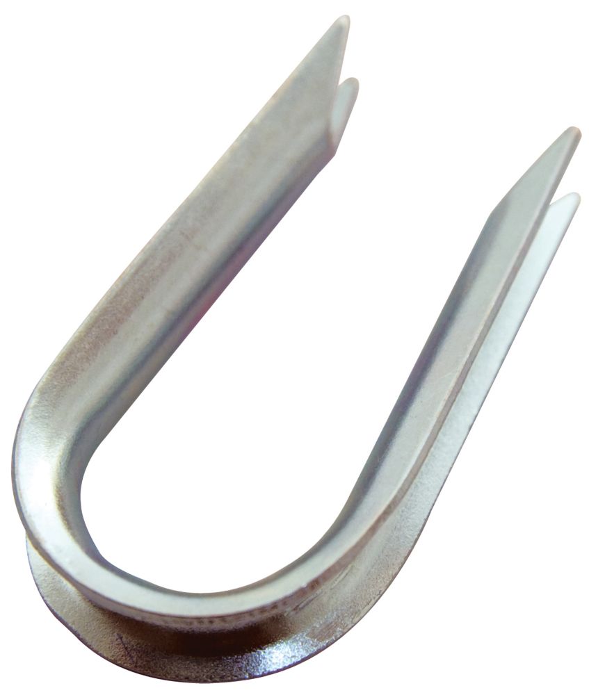 Everbilt 3/8 inch ZincPlated Wire Rope Thimble 2Piece The Home