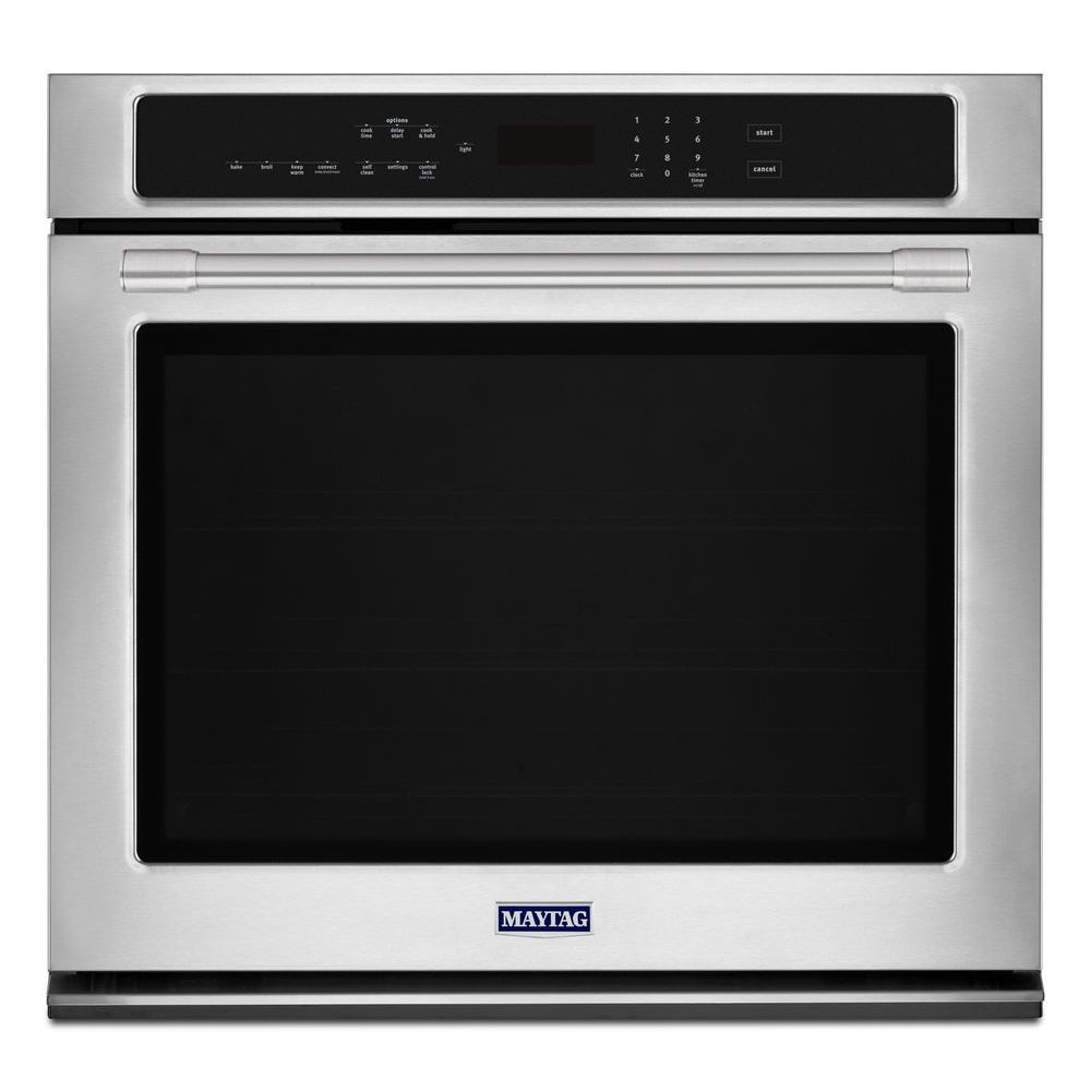 Maytag 27inch 4.3 cu. ft. Single Electric Wall Oven with Convection in