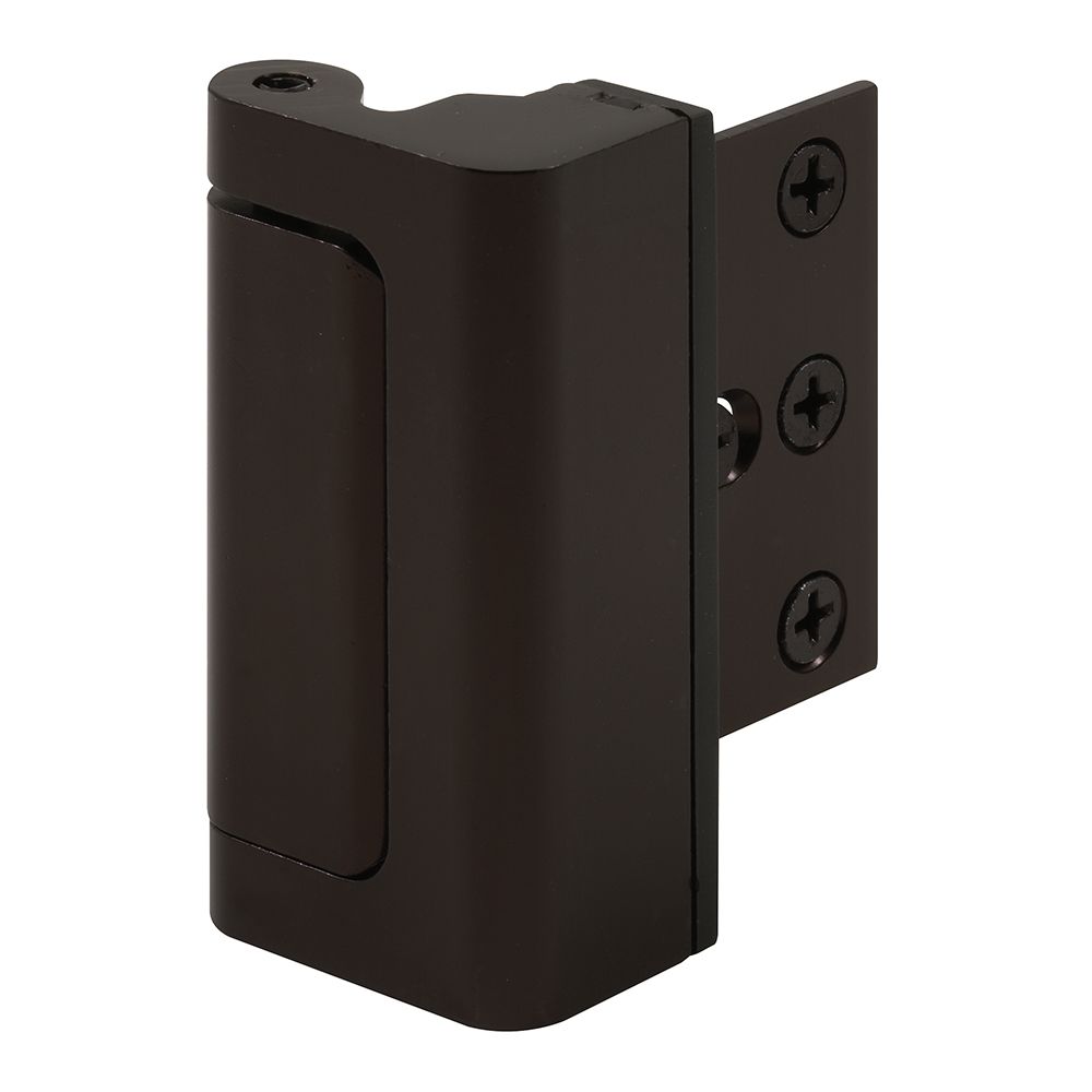 Prime Line Door Blocker Entry Door Stop Bronze Anodize Finish