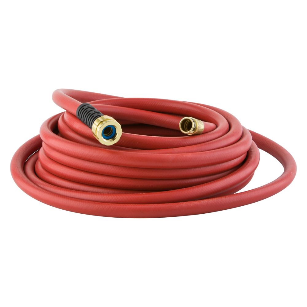 hose water rubber garden inch ft hoses element maxlite premium depot lawn