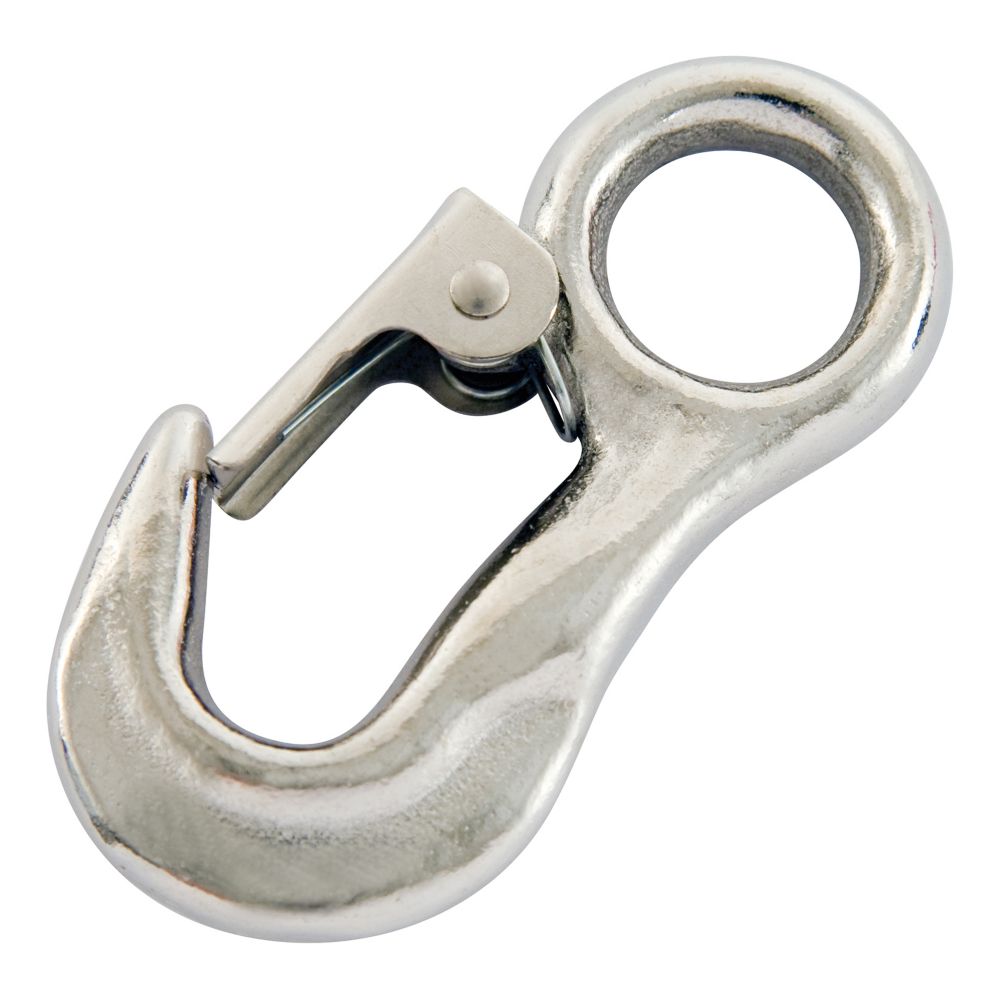 5/8 inch x 31/2 inch Heavy Duty FixedEye Mooring Snap Hook