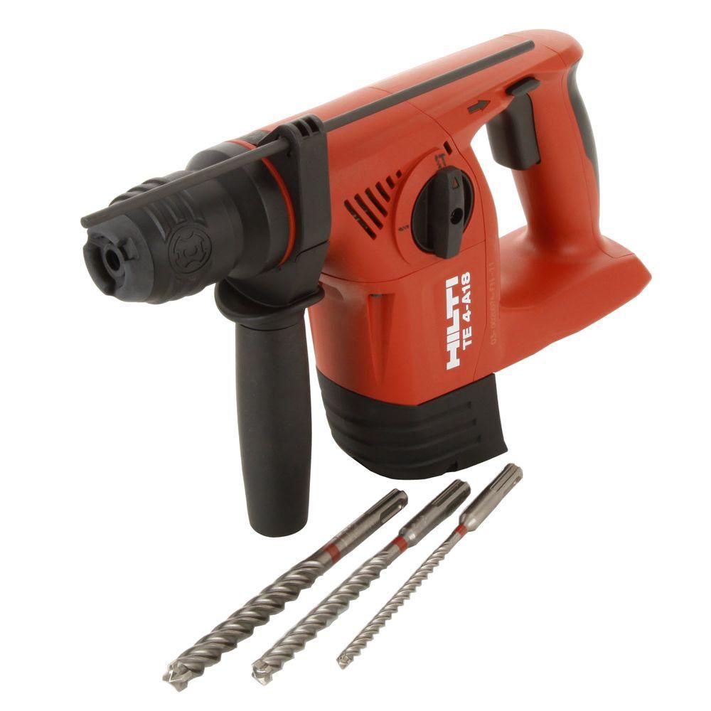 Hilti TE 4A18 Cordless Hammer Drill Tool Body Kit The Home Depot Canada