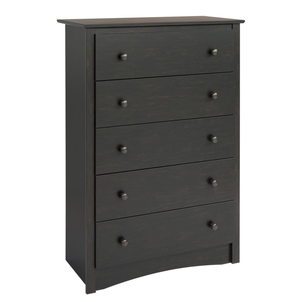 Prepac Sonoma 31.5inch x 45.25inch x 16inch 5Drawer Dresser in