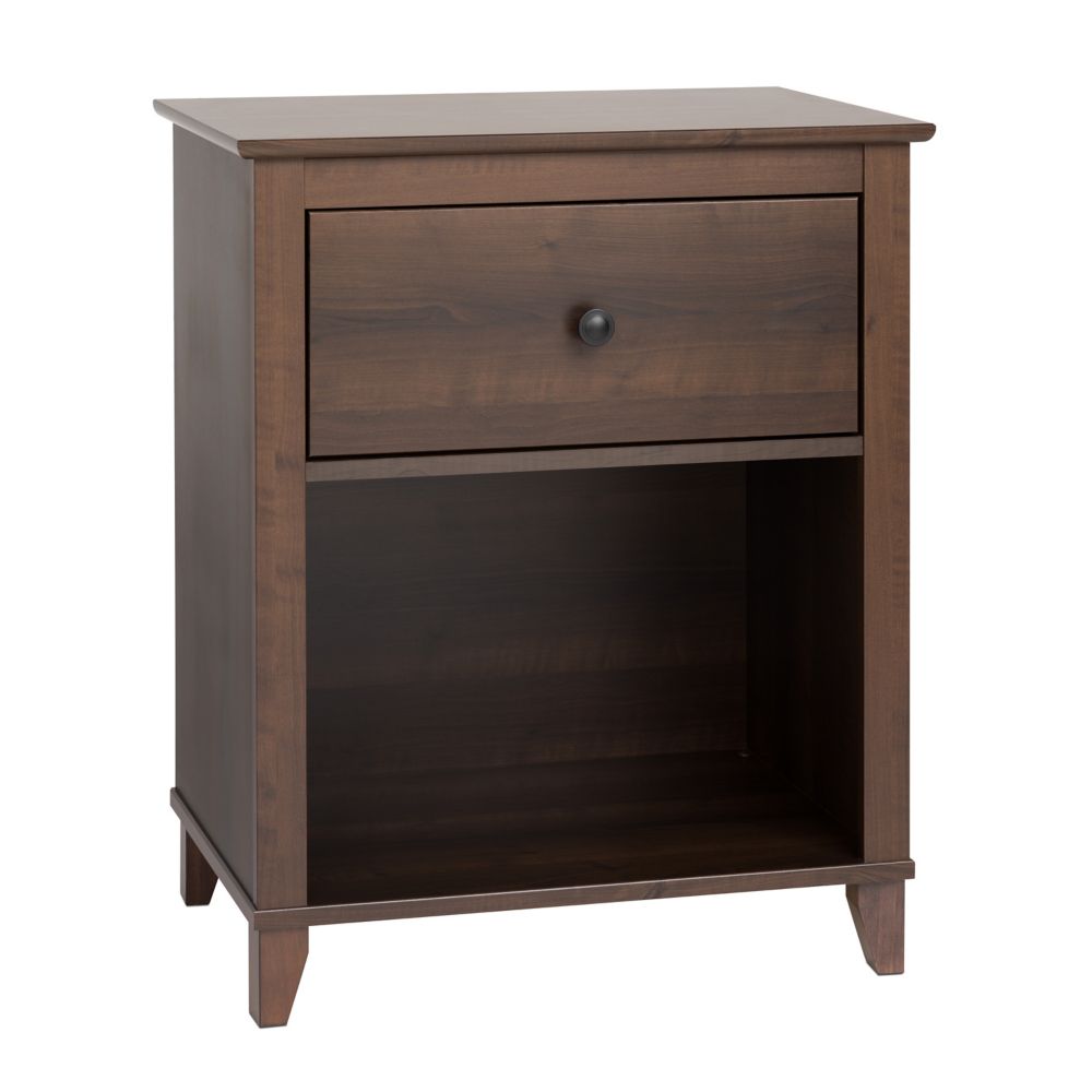 Prepac Yaletown 23inch x 28inch x 16inch 1Drawer Nightstand in