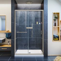 44 Inch Sliding Shower Door