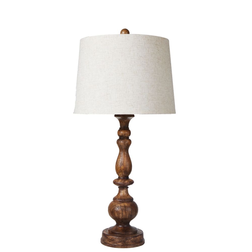 Home Decorators Collection Lukas 27.75-inch Table Lamp in Antique