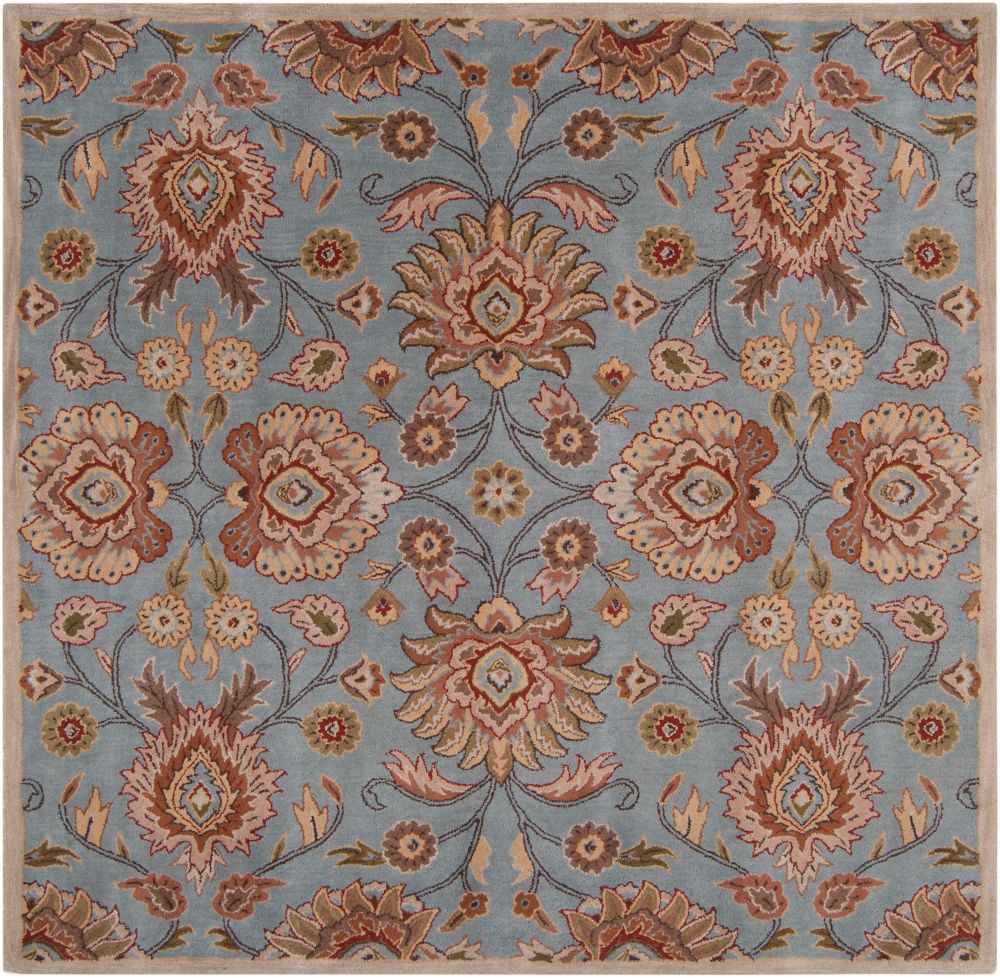 Home Decorators Collection Cambrai Blue 6 Feet X Square Home Decorators Collection Cambrai Blue 6 Feet X Square Indoor Area Rug The Depot Canada