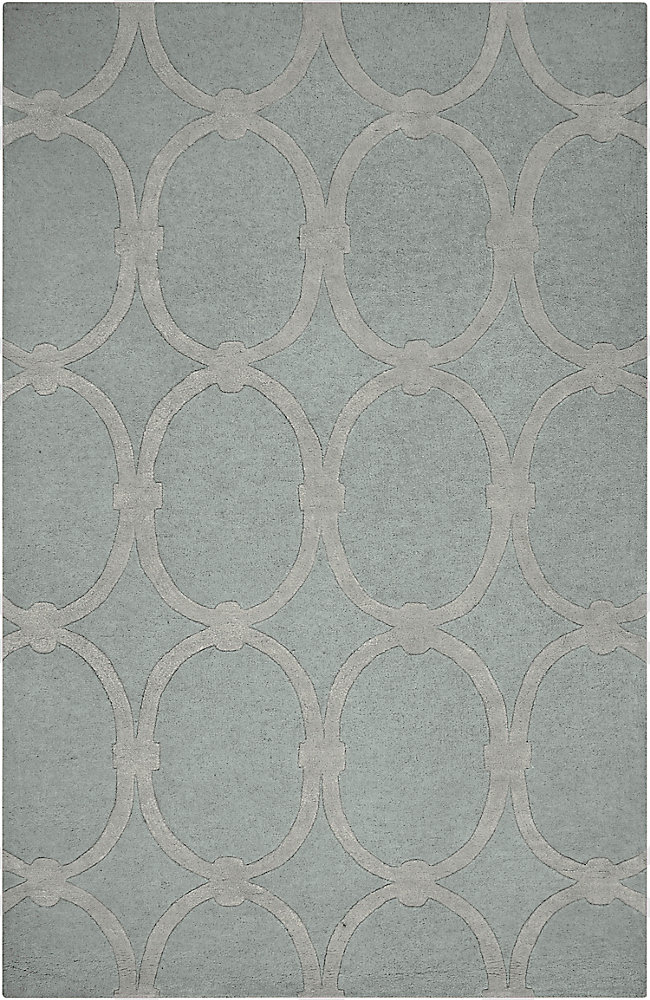 Dalaro Gray 5 Feet x 8 Feet Indoor