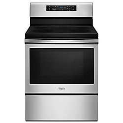 5.3 cu. ft. Electric Range with Self-Cleaning Convection Oven in Stainless Steel