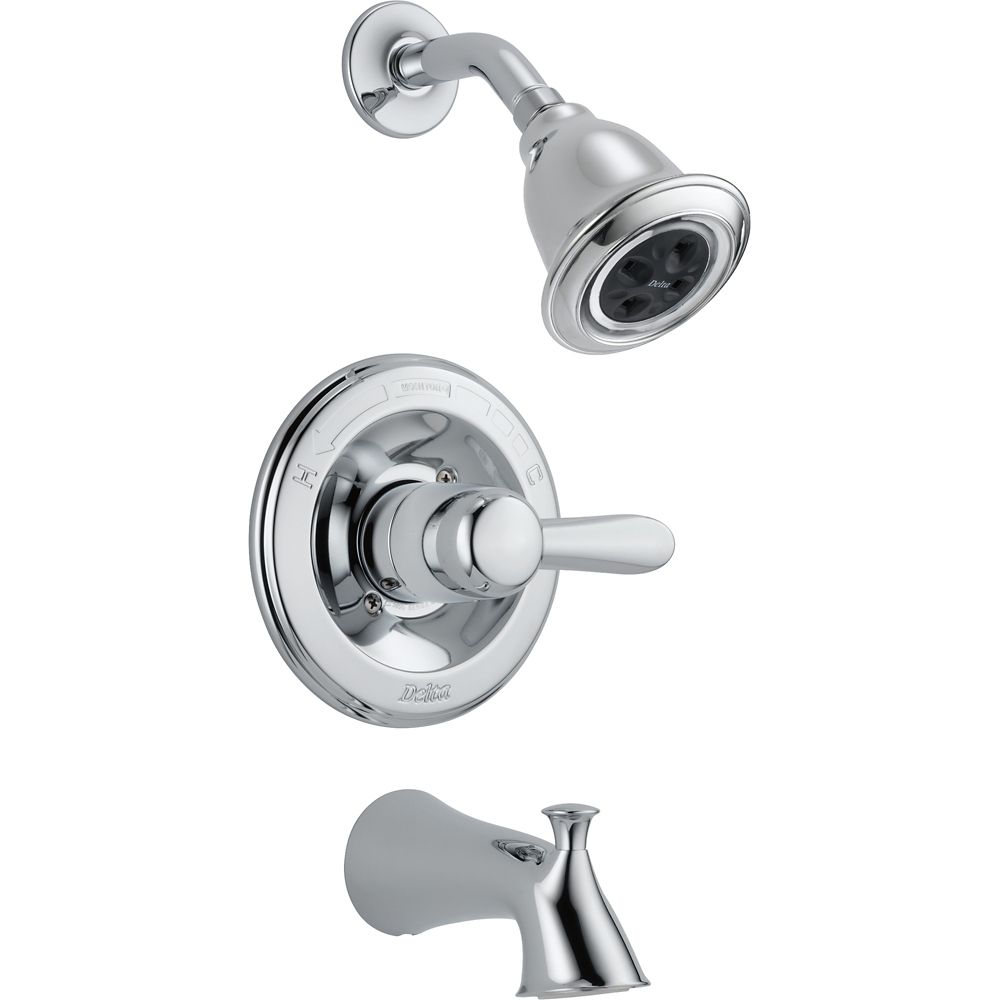 Moen 90Degree Moentrol Tub And Shower Trim Kit In Chrome (Valve Sold