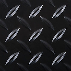 7.5 ft. X 14 ft. Diamond Black Universal Flooring