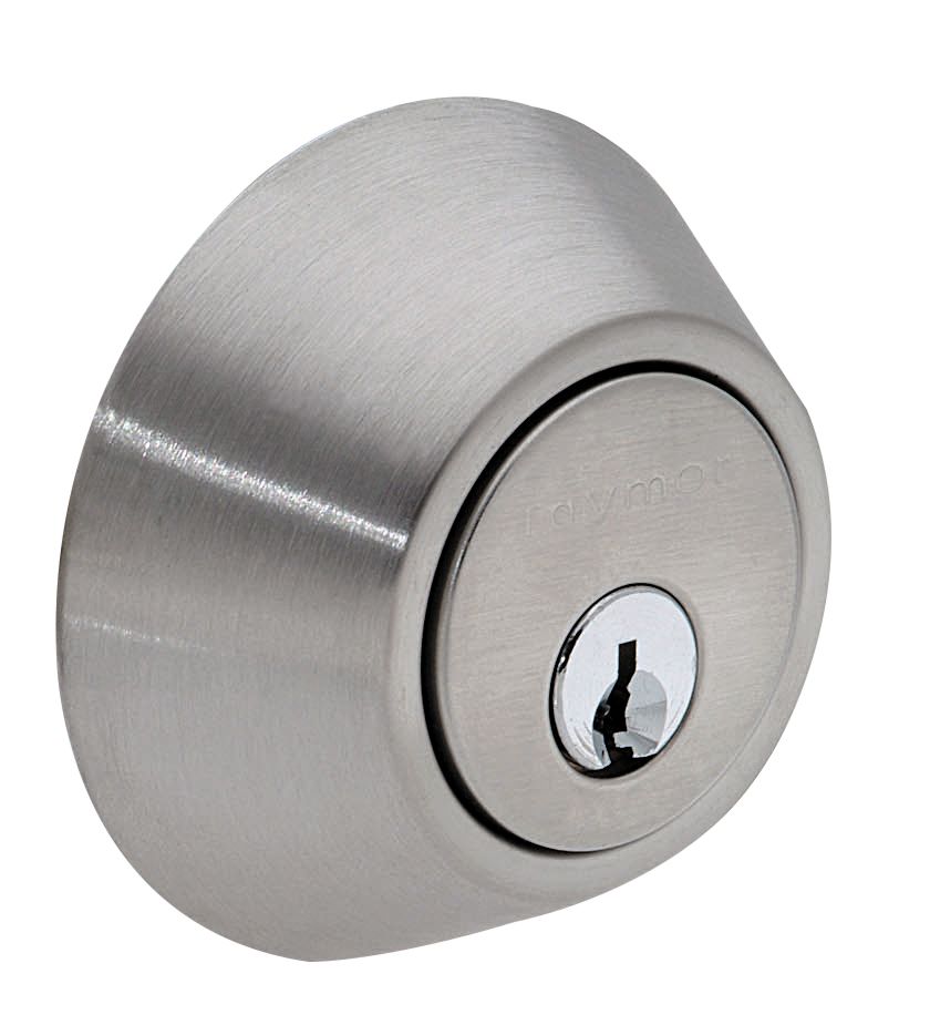 Taymor Single Cylinder Satin Stainless Steel Deadbolt The Home Depot