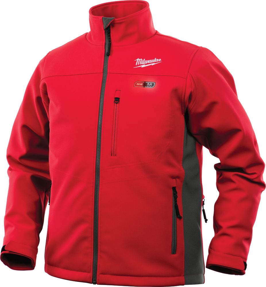 Milwaukee Tool M12 Heated Jacket Only Red/Gray 2XL The Home Depot