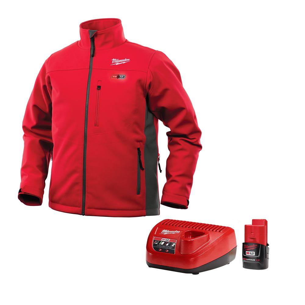 M12 Heated Jacket Kit - Red/Gray - 3XL M12 Heated Jacket Kit - Red/Gray - 3XL