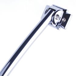Delta 1 Inch X 5 Ft Shower Rod With Brackets 6 Inch Bow Stainless