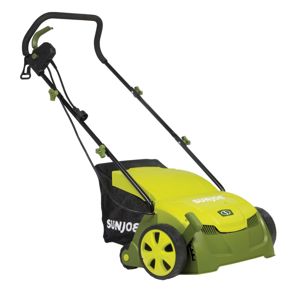 Sun Joe Scarificateur/déchaumeuse de gazon électrique 12 A 13 po Sun