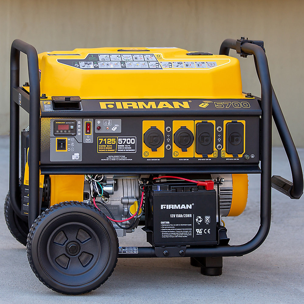 7100/5700 watts 120/240V Génératrice portative électriquee avec démarreur a distance cETL certifié 7100/5700 watts 120/240V Génératrice portative électriquee avec démarreur a distance cETL certifié