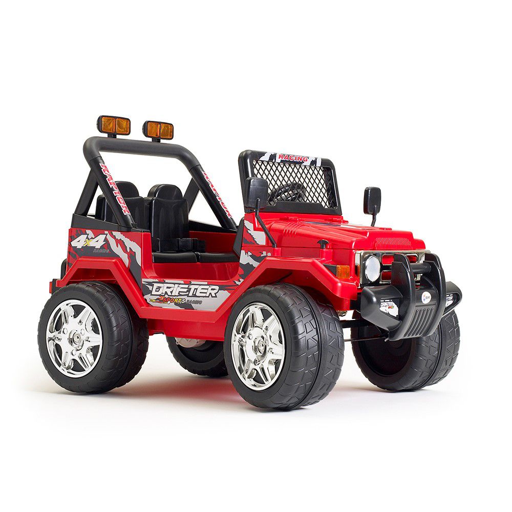 Kidsquad 12V Jeep Wrangler RideOn Toy in Red The Home Depot Canada