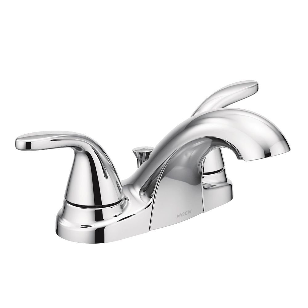 adler 4-inch centreset 2-handle bathroom faucet in chrome