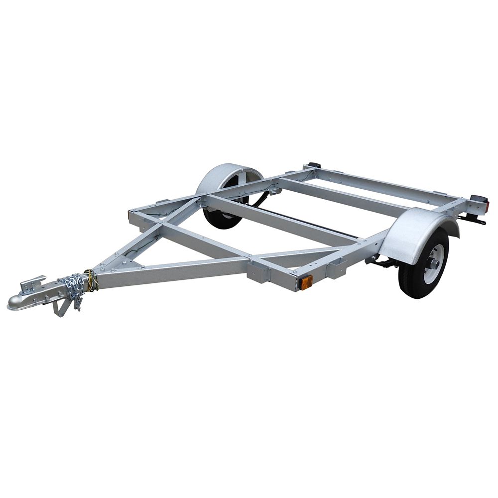 Marathon Trailers 5' x 10' Galvanized Steel Utility Trailer The Home