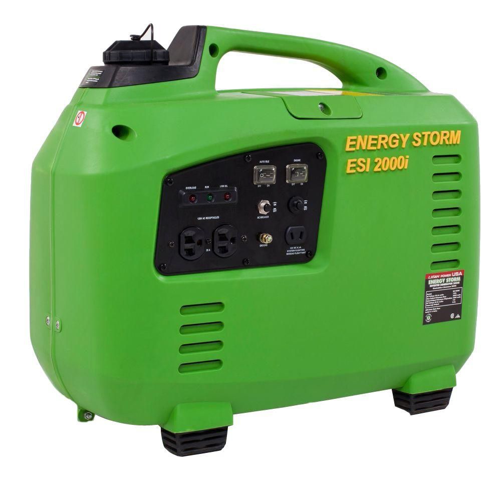 LIFAN 3500W Inverter Generator with Idle Control, Remote Start and ...