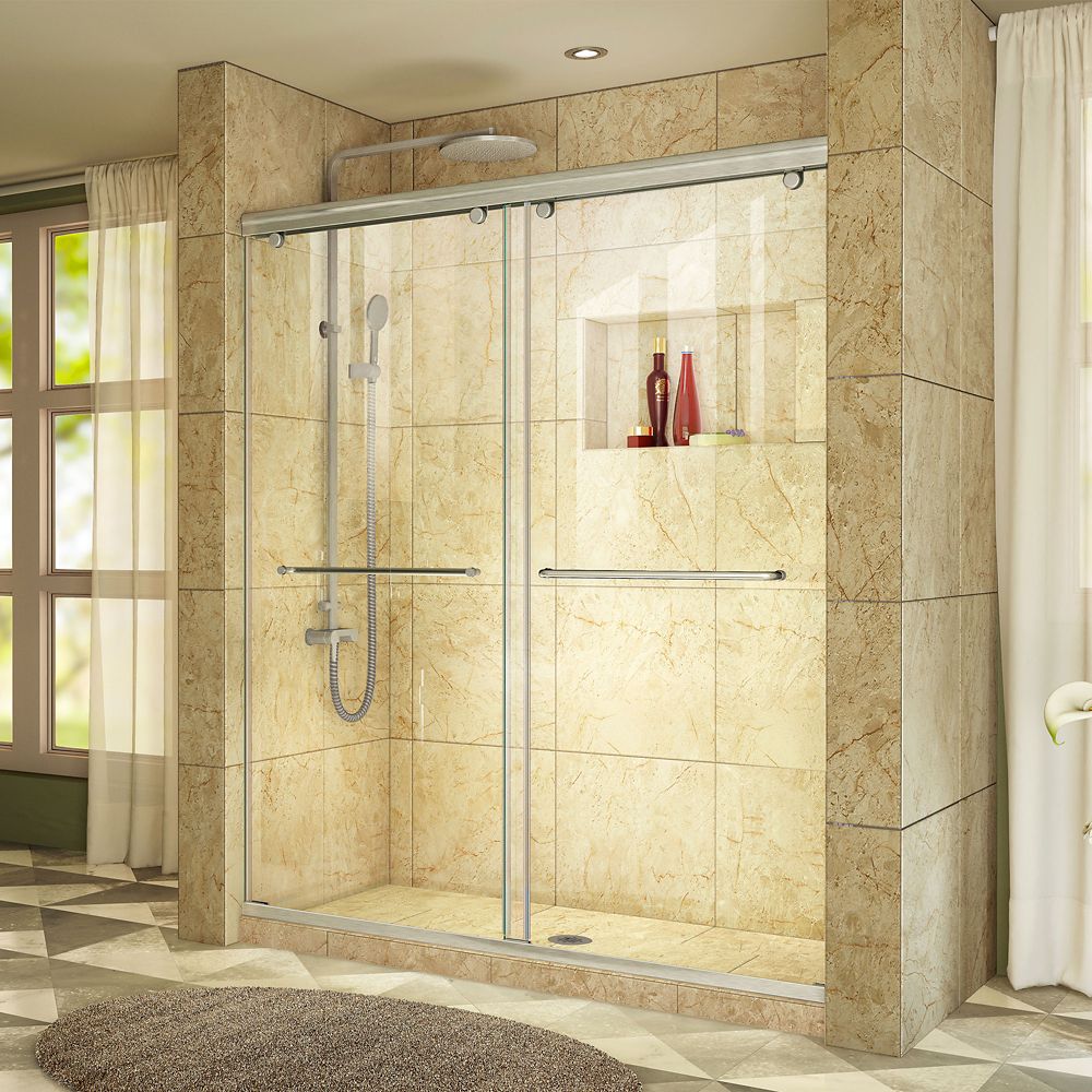 Shower Doors Glass Frameless Gliding More The Home